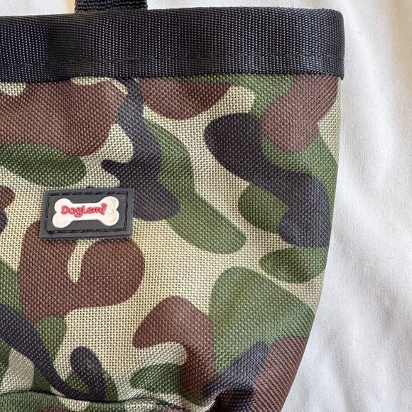 EUC Bulldog Depot Dog Training Treat Pouch & Waste Bag Dispenser, Olive CAMO - Picture 9 of 14